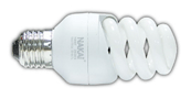 Компактные люминесцентные энергосберегающие лампы NAKAI NEP FS-mini 11W/827/842 E-27 Priori
