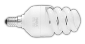 Компактные люминесцентные энергосберегающие лампы NAKAI NEP FS-mini 15W/827/842 E-14 Priori